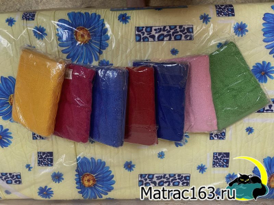 Полотенце махровое гладкокрашеное 050х090 400 гр/м