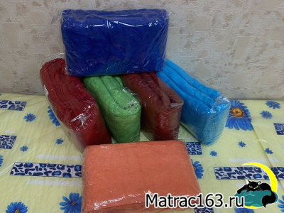 Полотенце махровое гладкокрашеное 100х180 400-420гр/м2