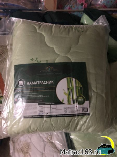 Наматрасник 160Х200 бамбук